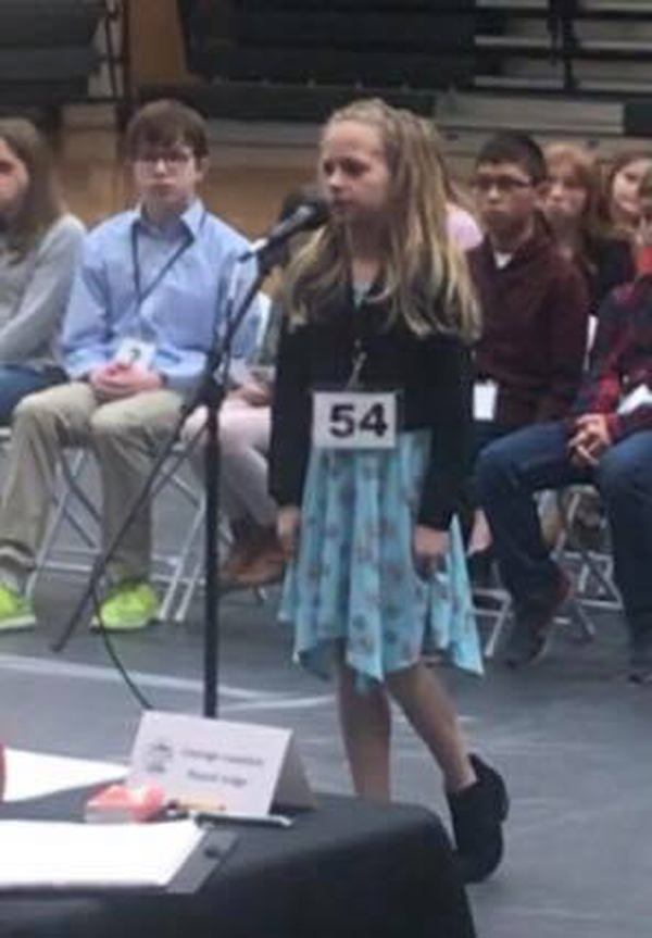 Opstedahl competes in State Spelling Bee Powder River Examiner